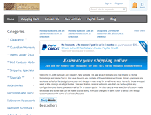Tablet Screenshot of ambfurniture.com